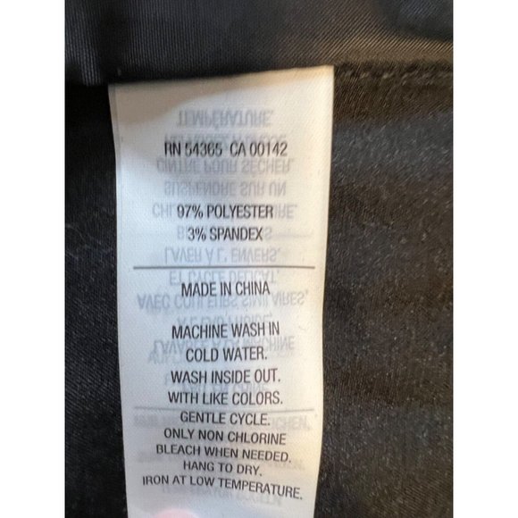 Nygard Jacket M Medium Black Brown Gold Animal Print Rolled Cuff Lightweight NWT - Picture 12 of 12